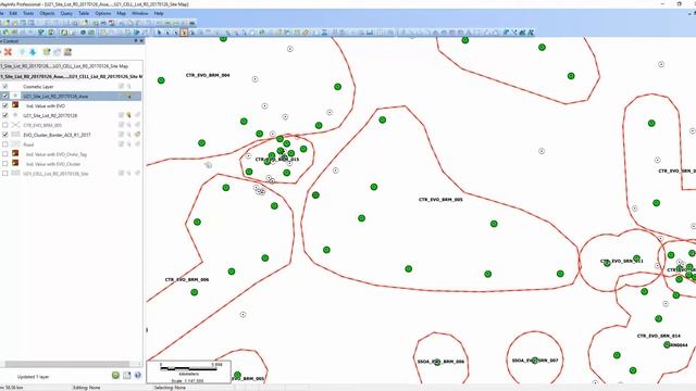 MapInfo How to make 3km border using points смотреть онлайн