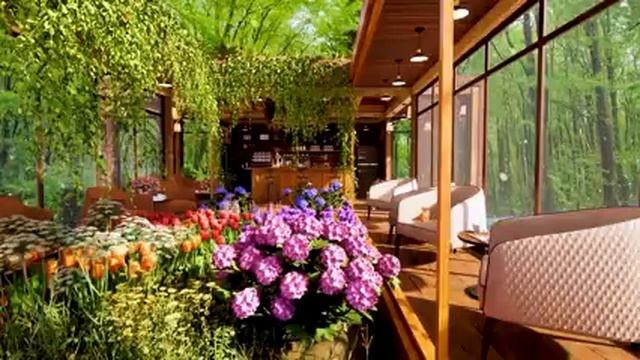 Сладкий июньский летний джаз ☕ расслабляющая джазовая музыка в уютной атмосфере кафе для работы #7 смотреть онлайн