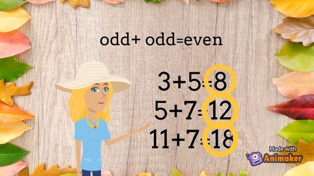 Adding Odd and Even Numbers смотреть онлайн