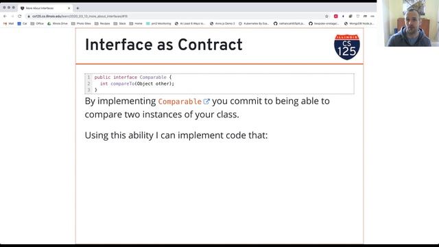 CS 125 Spring 2020: Fri 3.13.2020. More About Interfaces смотреть онлайн