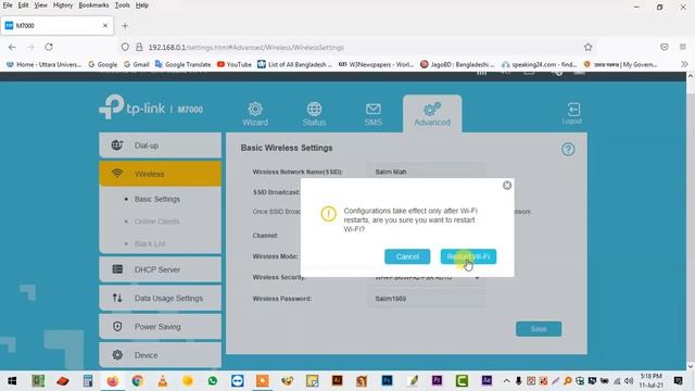 How to Admin Panel Password Change & Setup TP Link 4G LTE Wifi Mobile pocket router M7000 смотреть онлайн