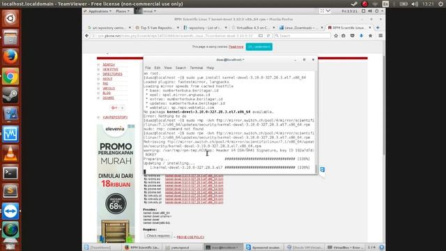 Virtualbox on Centos 7 - No package kernel-devel-3.10.0-327 available. смотреть онлайн