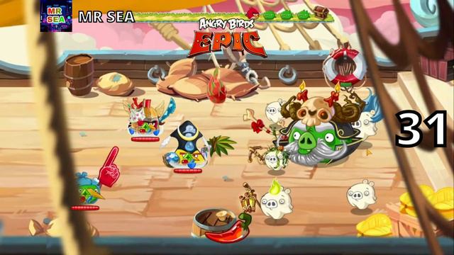 【Angry Birds Epic】Part 31 (Mouth Pool, Spirit Caller) смотреть онлайн