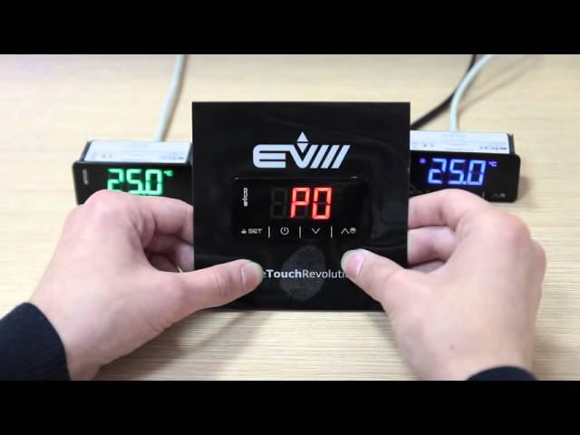 EVCO. Принцип настройки контроллеров EV3. смотреть онлайн