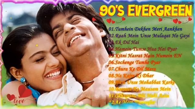 90s evergreen hits Hindi songs | Bollywood 90's Love songs | Hindi Romantic Melodies Songs смотреть онлайн