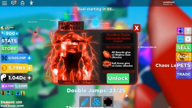 ELEMENT TERBAGUS DI NINJA LEGENDS - Roblox Indonesia смотреть онлайн