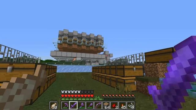 Building the Base and a SPOOKY Farm for Halloween! Skar's Vanilla Survival [1][17] смотреть онлайн
