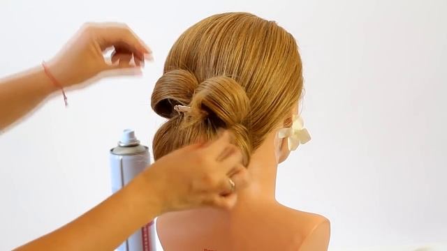 Прическа в школу на 1 сентября. Прическа на длинные волосы смотреть онлайн