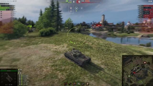 Lion ● Итальянский Леопард 1 с барабаном показал на что способен в бою World Of Tanks