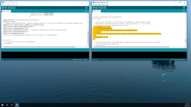 ESP-32 - BLE Communications смотреть онлайн