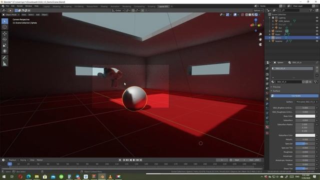 EEVEE Realtime GI (No BAKE, No probes , No Add-ons) ! смотреть онлайн