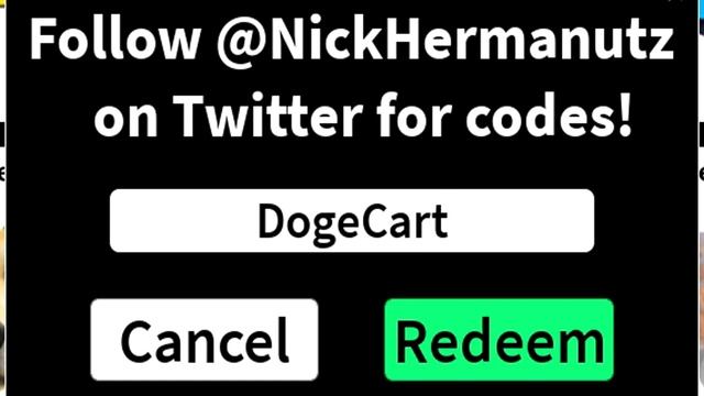 *Doge Cart FREE* ? NEW CODE for CREATE A CART RIDE ? Codes for Create a Cart Ride Roblox in May 202 смотреть онлайн
