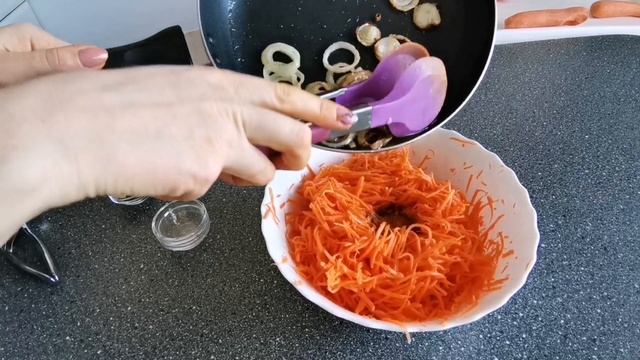 Невероятный рецепт моркови по-корейски//Готовлю с малышом //Проверка рецепта смотреть онлайн