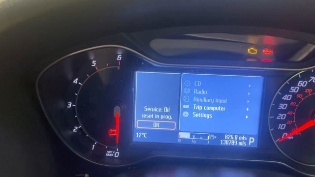 Ford Galaxy Service Reset смотреть онлайн