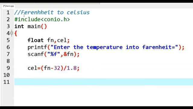 C Program to Convert Temperature From Fahrenheit to Celsius | Tutorial 13 | Teaching Zone | Aasim смотреть онлайн