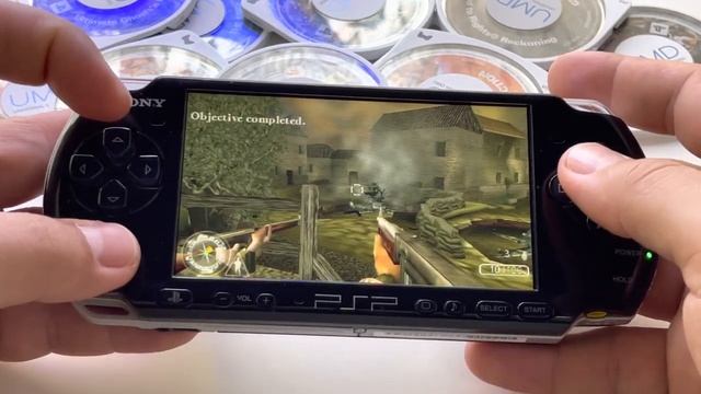 Call of Duty - Roads to victory | PSP 3000 handheld gameplay смотреть онлайн