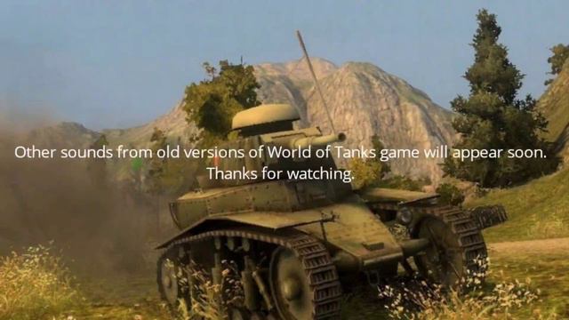 Collection of sounds from old versions of WoT game (Part 1). смотреть онлайн
