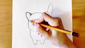 Как Нарисовать Милого Кота Карандашом | Как Нарисовать Котика