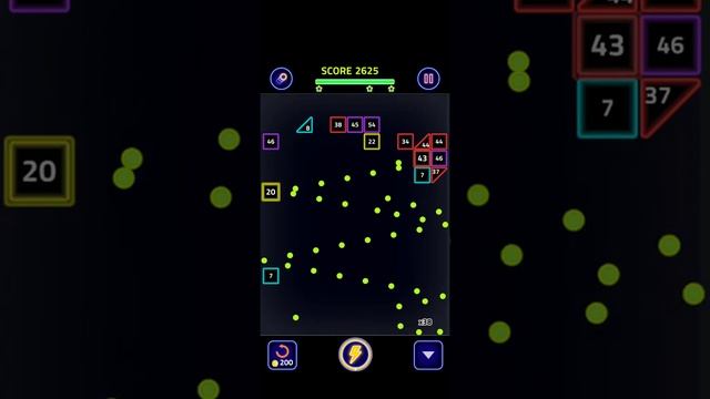 Brick Breaker Glow Leval -58 смотреть онлайн