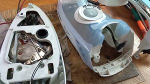 Утюг Bosch Sensixx'x DA70 - не греет - обрыв тена, общий обзор схемы