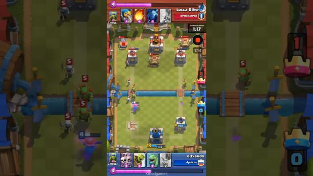 МЕГА БОЙ В CLASH ROYALE !!! смотреть онлайн