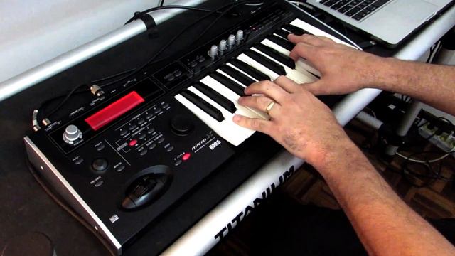 KORG MICRO X - Checking the Sound Combination смотреть онлайн