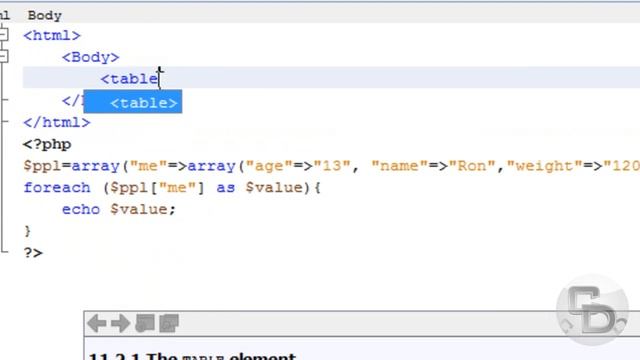 PHP10:Foreach Loop смотреть онлайн