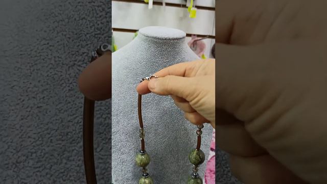 Красивые КОЛЬЕ - натуральные камни - 1 часть! смотреть онлайн