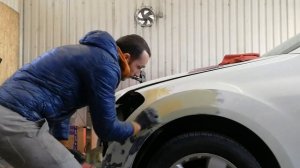 Mercedes ML350 ремонт и покраска кузова