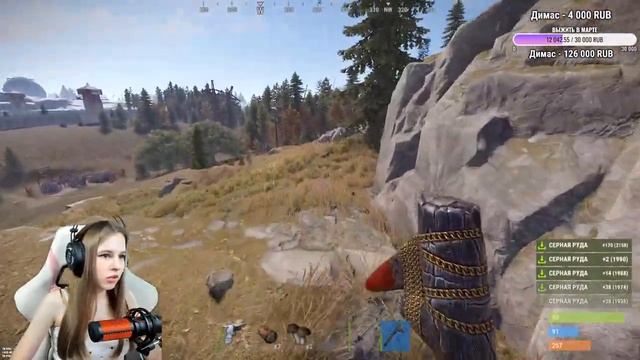 RUST! Из бомжа в Богача. Соло выживание в раст! смотреть онлайн