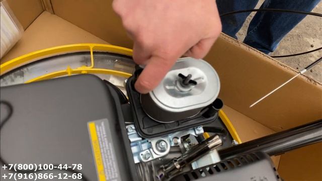 Затирочная машина Tss Dmd 1000L Обзор сборка