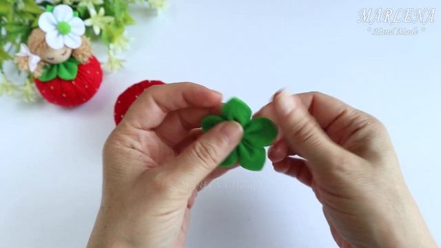 ?Чудесная Куколка Клубничка?Как сшить Куклу из фетра/Doll Strawberry DIY смотреть онлайн