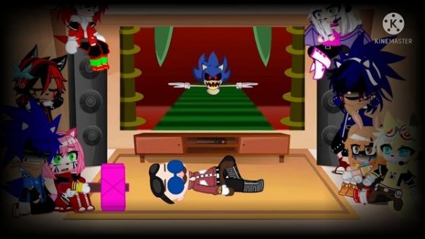 Sonic characters react to sonic.exe trilogy part 1