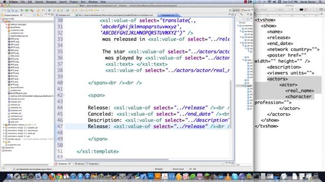 XML Video Tutorial 3 смотреть онлайн
