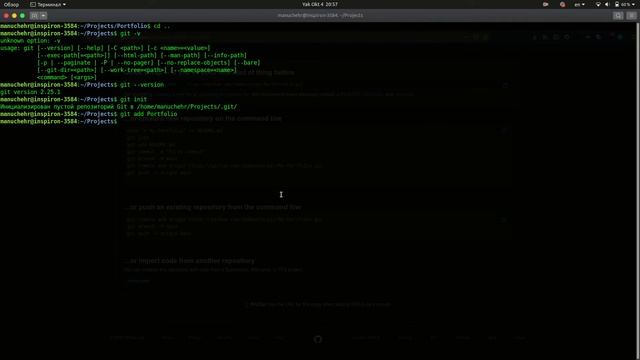 GITHUBga fayl yuklash. GIT orqali. смотреть онлайн