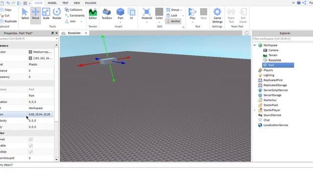 ROBLOX Studio | How to make a block stay in place | ANCHORING BLOCK! смотреть онлайн