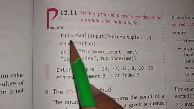 Class-11 Chapter 12 Tuples Tuple Functions and Methods смотреть онлайн