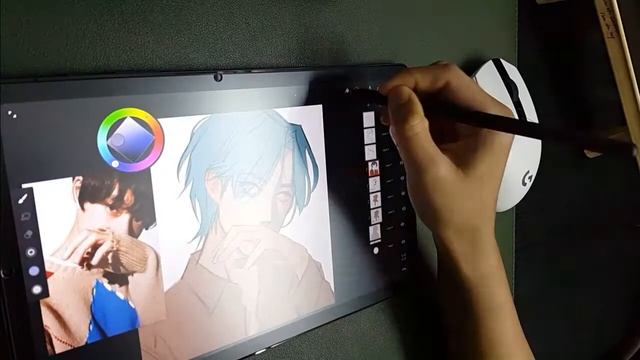 ✨Drawing on My Tab S6 Lite✨ || Infinite Painter Timelapse смотреть онлайн