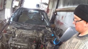 №2 замена двигателя на NISSAN PRIMERA