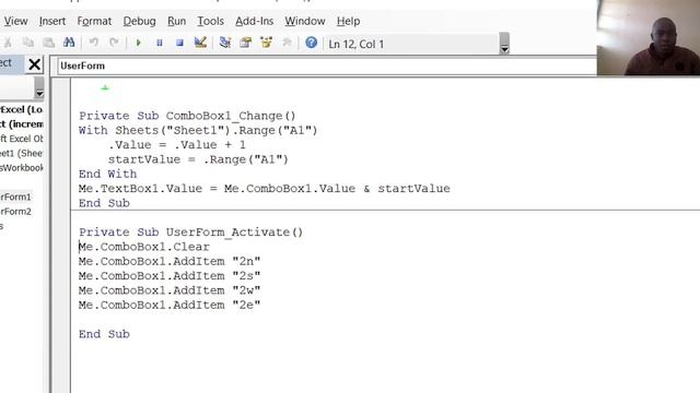 INCREMENTING NUMBERS AND LETTERS COMBINED USING EXCEL VBA смотреть онлайн