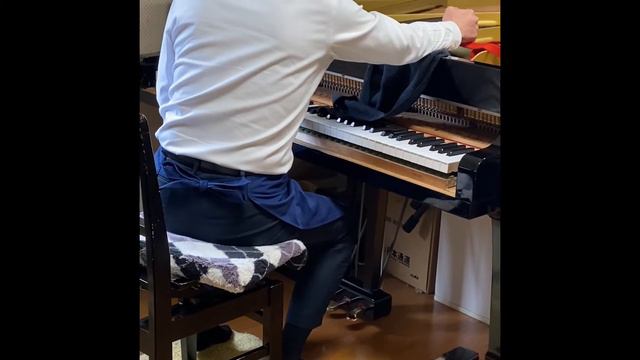 ピアノ調律の様子 смотреть онлайн