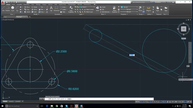 AutoCAD Tutorial 3 смотреть онлайн