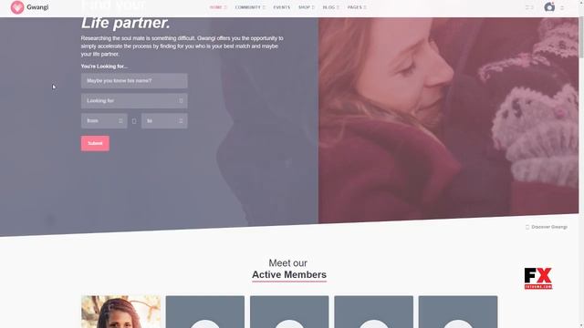 Gwangi - Dating and Matchmaking Community Theme Hervey Rayner смотреть онлайн