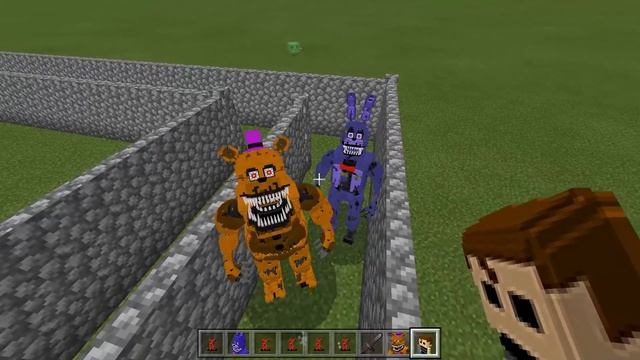 МОРОЖЕНЩИК ПРОТИВ ФНАФ В МАЙНКРАФТ фнаф мороженщик fnaf ice scream 4 minecraft смотреть онлайн