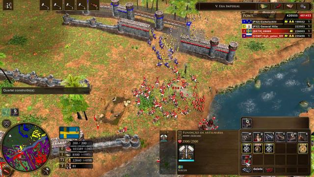 Age of Empires III Definitive 2 vs 2 Ranking NR 40 Orinoco XI Sweden vs Port Lansq Op смотреть онлайн