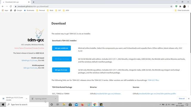 Installing GCC Compiler for WINDOWS Operating system смотреть онлайн