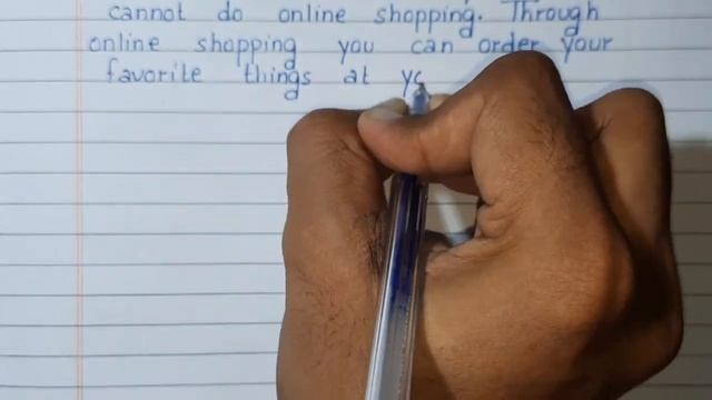 Write a short essay on Online Shopping | Essay Writing | English смотреть онлайн