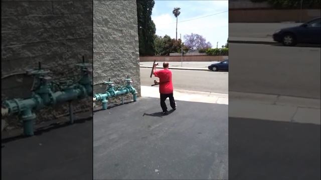 Josh Performs Hakka Double Iron Crutch Form смотреть онлайн