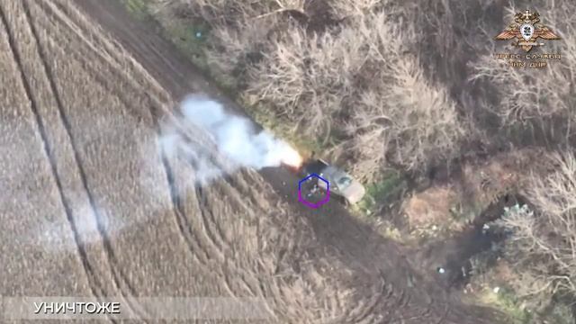 5 бригада ДНР уничтожила пикап с боевиками ВСУ у Марьинки смотреть онлайн
