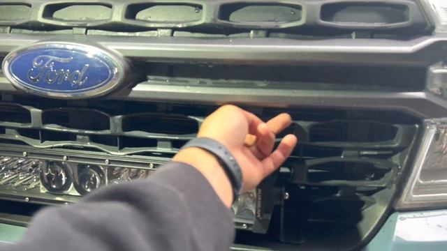 This Changed My 2022 FORD MAVERICK!! AUXBEAM Light Bar Install